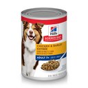 Hill's Science Diet Adult 7+ Chicken & Barley Entree Canned Dog Food, 13-oz, case of 12