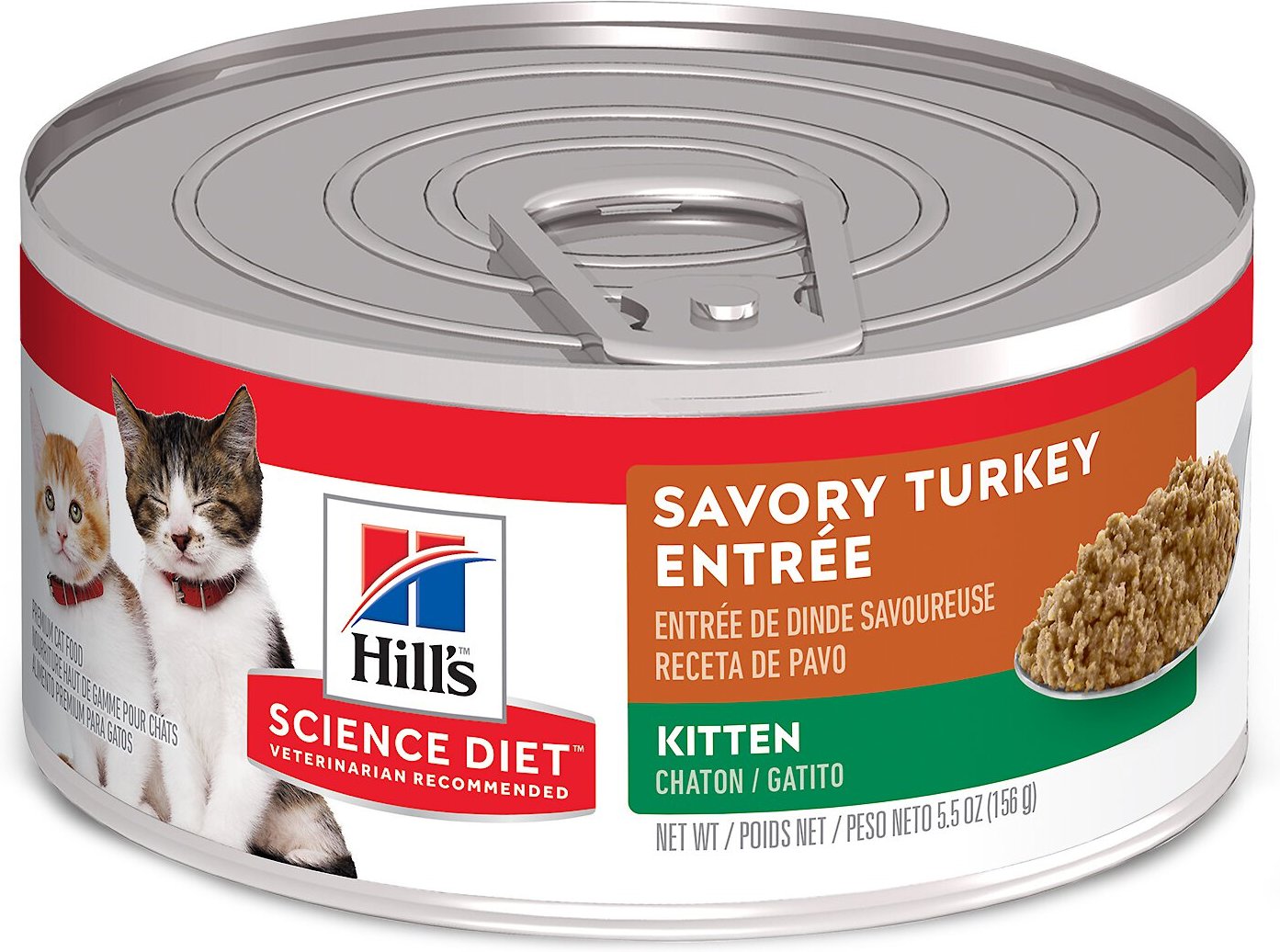 Hill's Science Diet Kitten Savory Turkey Canned Cat Food