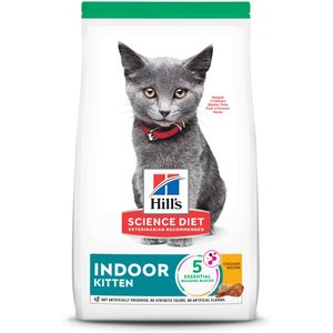 Hill's Science Diet Indoor Kitten Dry Cat Food, 3.5-lb bag