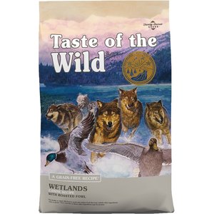 Taste of the Wild Wetlands Grain-Free Dry Dog Food, 5-lb bag