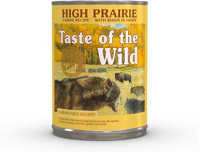 9. Taste of the Wild High Prairie Grain-Free Canned Dog Food
