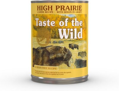 Taste of the Wild High Prairie Grain-Free Canned Dog Food, slide 1 of 1