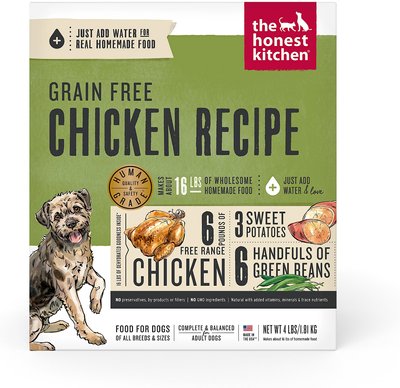 The Honest Kitchen Chicken Recipe Grain-Free Dehydrated Dog Food, slide 1 of 1