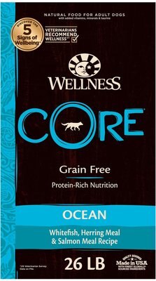 Wellness CORE Ocean Whitefish, Herring & Salmon Recipe Dry Dog Food, slide 1 of 1