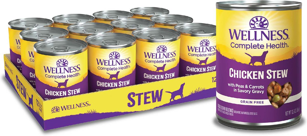 Wellness Stews Complete Health Chicken Stew Wet Dog Food