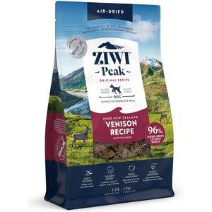 Ziwi Peak Venison Grain-Free Air-Dried Dog Food, 2.2-lb bag