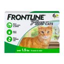 Frontline Plus Flea & Tick Spot Treatment for Cats, over 1.5 lbs, 6 Doses (6-mos. supply)