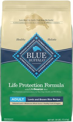 blue buffalo lamb and rice ingredients