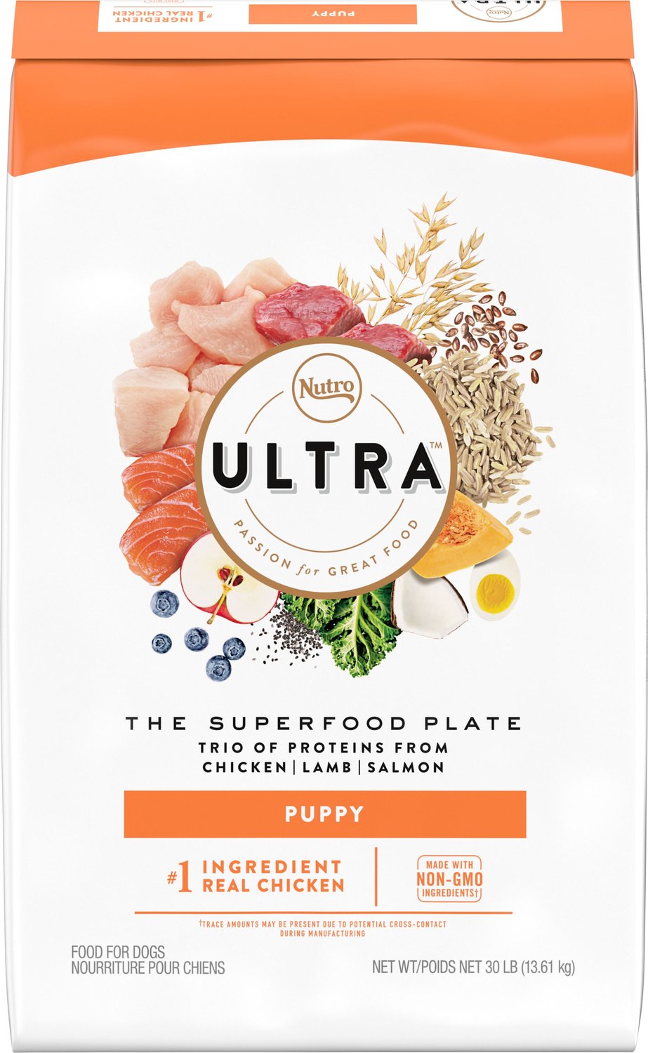 NUTRO Ultra Puppy Dry Dog Food, 30-lb 