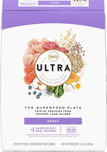 Nutro Ultra Adult Dry Dog Food, 15-lb bag slide 1 of 10