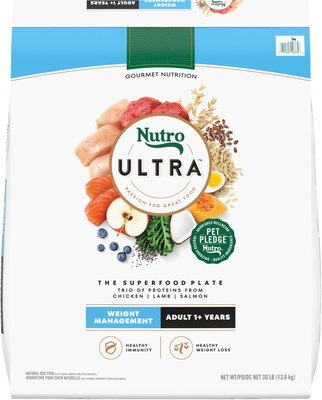 Nutro Ultra Adult Weight Management Chicken, Lamb & Salmon Recipe Dry Dog Food, slide 1 of 1