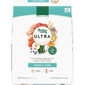 Nutro Ultra Senior Dry Dog Food, 30-lb bag
