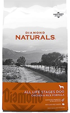 Diamond Naturals Chicken & Rice Formula All Life Stages Dry Dog Food, slide 1 of 1