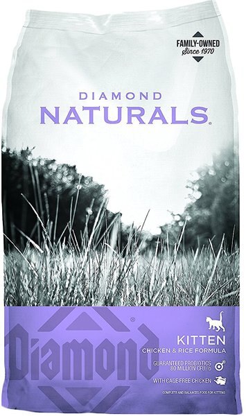 Diamond Naturals Kitten Formula Dry Cat Food, 6-lb bag slide 1 of 6