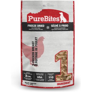 PureBites Chicken Breast Freeze-Dried Raw Dog Treats