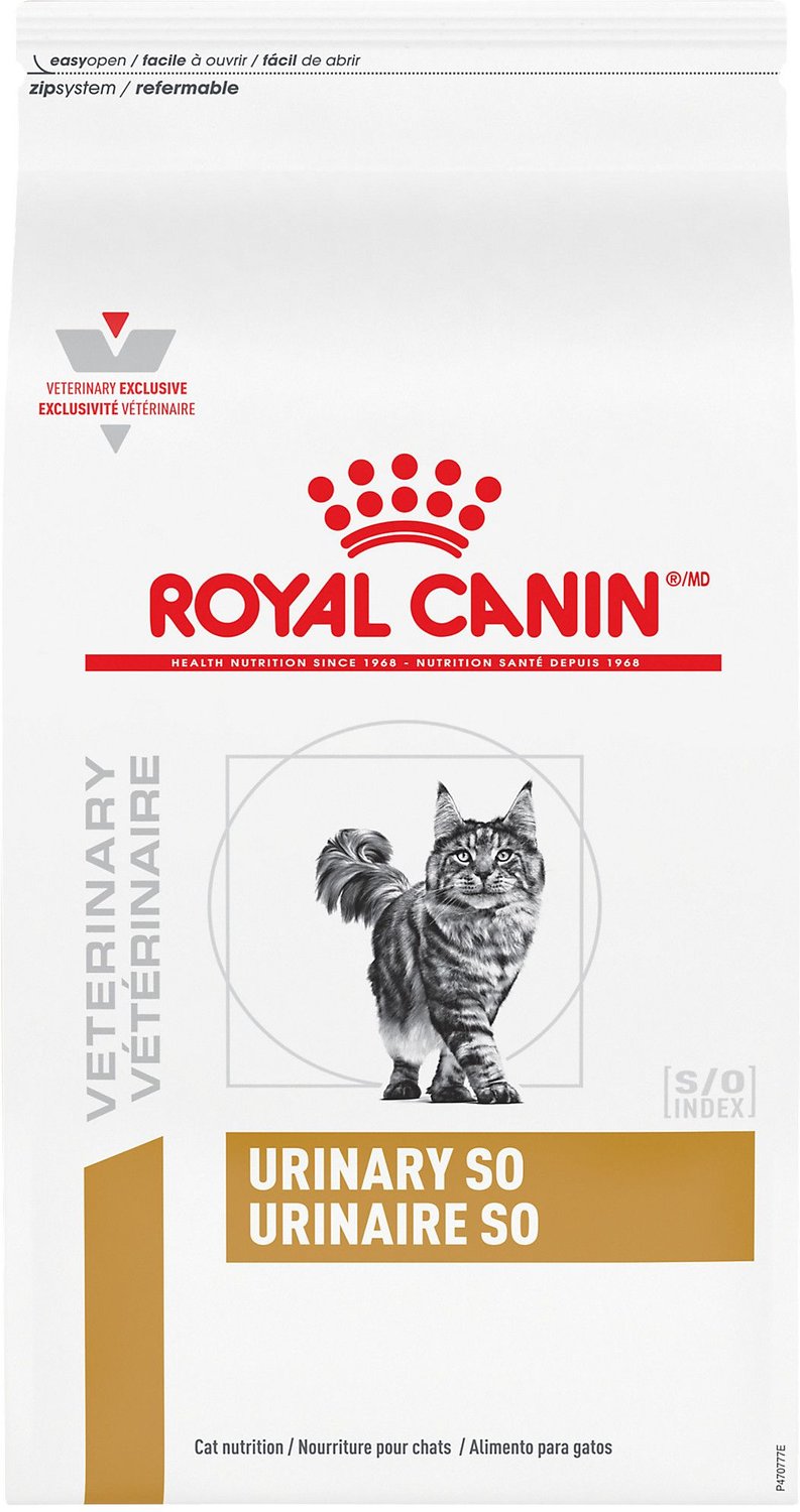 Royal Canin Veterinary Diet Urinary SO Dry Cat Food, 17.6lb bag