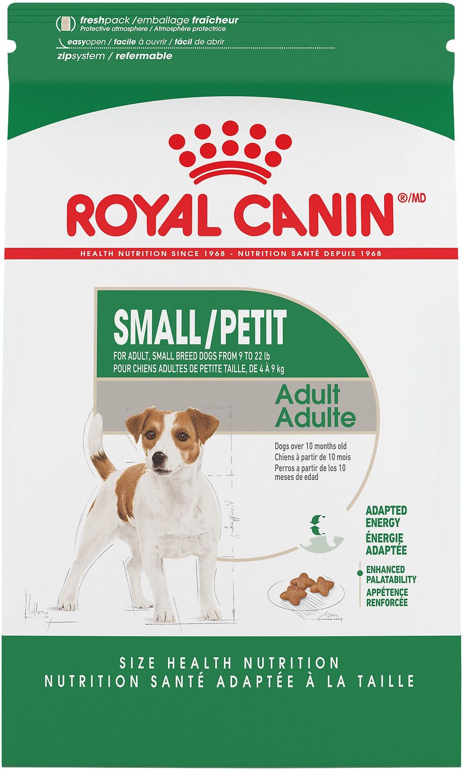Royal Canin Mini Adult Formula Dog Dry Food, 14lb bag