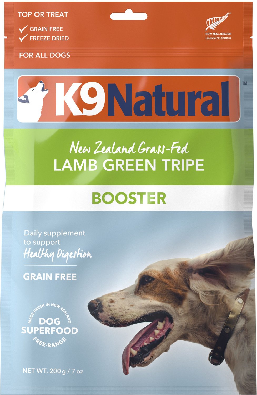 K9 NATURAL Lamb Green Tripe Booster 