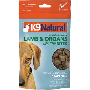 K9 Natural Healthy Bites Lamb Freeze-Dried Dog Treats, 1.76-oz bag