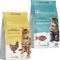 Applaws Adult Complete Chicken Recipe with Country Vegetables + Whitefish Recipe with Country Vegetables Grain-Free Dry Cat Food