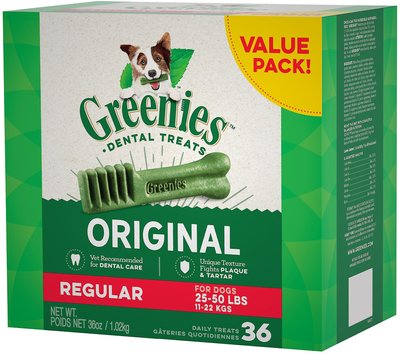 Greenies Regular Dental Dog Treats, slide 1 of 1