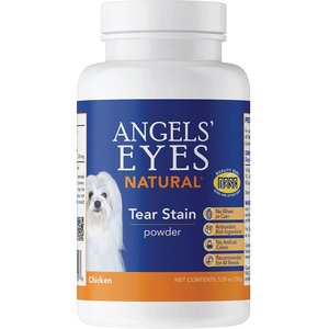 Angels' Eyes Natural Chicken Flavored Powder Tear Stain Supplement for Dogs & Cats, 5.29-oz bottle
