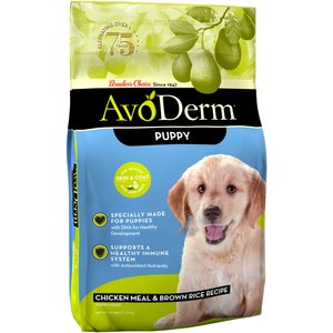 AvoDerm Natural Puppy Chicken Meal & Brown Rice Dry Dog Food, 26-lb bag