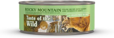 Taste of the Wild Rocky Mountain Grain-Free Canned Cat Food, slide 1 of 1