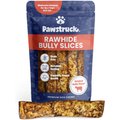 Pawstruck Rawhide Bully Slices Dog Treats, 1-lb bag