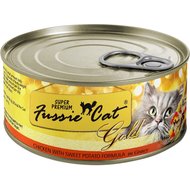 Fussie Cat Super Premium Chicken with Sweet Potato Formula in Gravy Canned Cat Food
