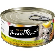 Fussie Cat Premium Tuna with Anchovies Formula in Aspic Grain-Free Canned Cat Food