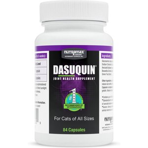 Nutramax Dasuquin Capsules Joint Supplement for Cats, 84 count
