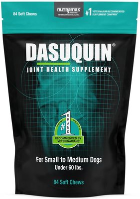 Nutramax Dasuquin Soft Chews Joint Supplement for Small & Medium Dogs, slide 1 of 1