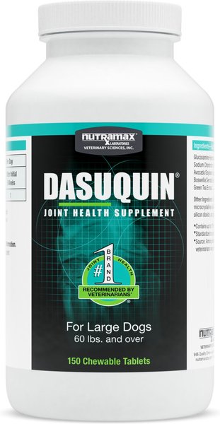 Nutramax Dasuquin Chewable Tablets Joint Supplement for Large Dogs, 150 count slide 1 of 6