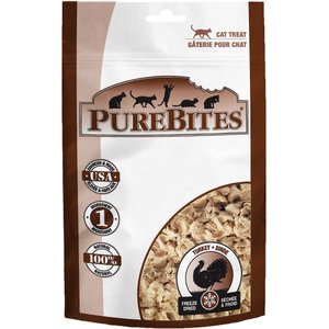PureBites Turkey Breast Freeze-Dried Raw Cat Treats, 0.49-oz bag