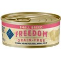 Blue Buffalo Freedom Small Breed Adult Chicken Recipe Grain-Free Canned Dog Food, 5.5-oz, case of 24