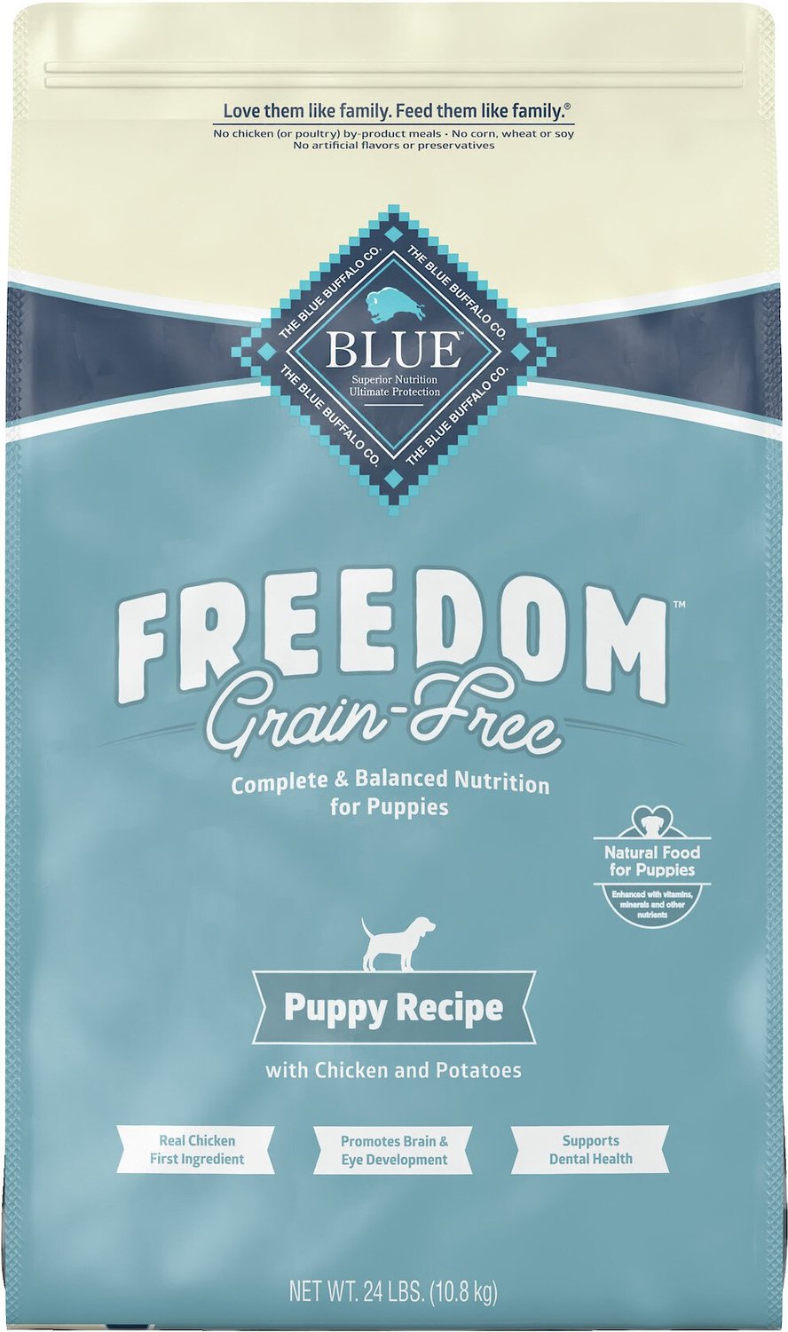 Blue Buffalo Freedom Puppy Chicken Recipe