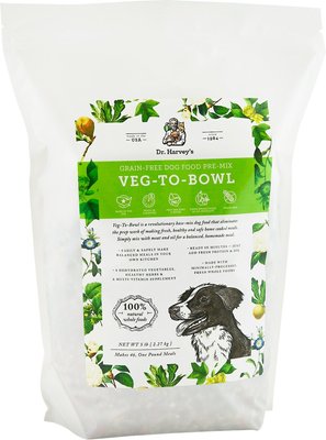 Dr. Harvey's Veg-To-Bowl Grain-Free Dog Food Pre-Mix, slide 1 of 1