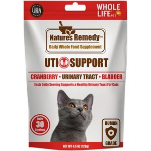 Whole Life Nature's Remedy UTI Support Whole Food Cat Supplement, 4.5-oz bag
