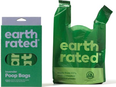 Earth Rated Dog Poop Bags Handle-Tie Bags , slide 1 of 1