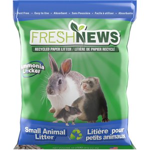 Fresh News Recycled Paper Small Animal Litter, 10-L
