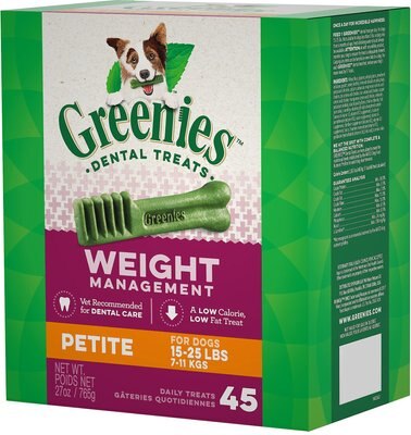 Greenies Weight Management Petite Dental Dog Treats, slide 1 of 1