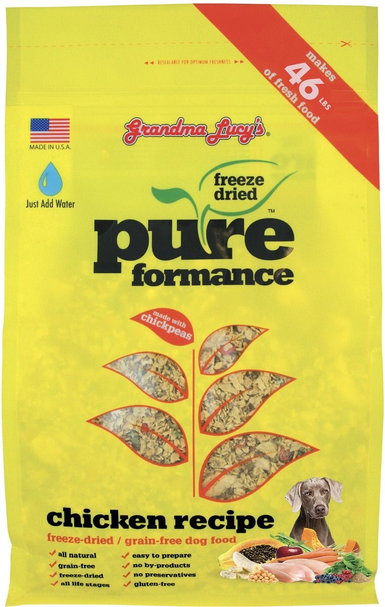 Grandma Lucy's Pureformance Grain Free Chicken Food for Dogs