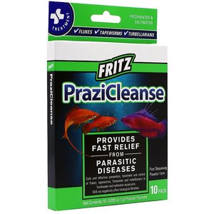 Fritz PraziCleanse Fish Treatment, 10 count