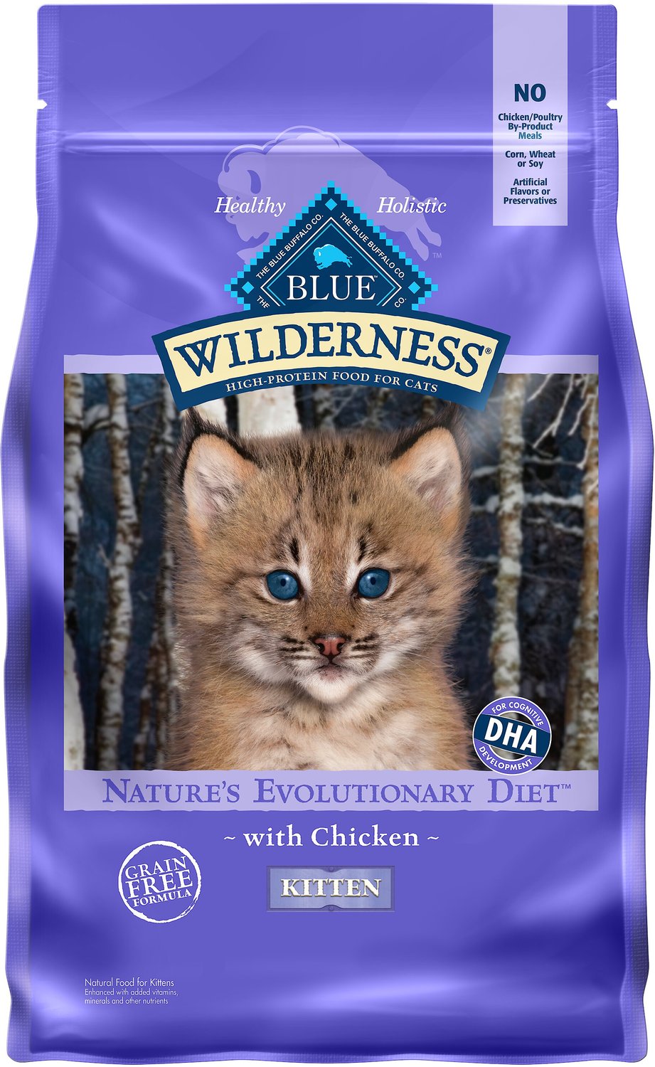 BLUE BUFFALO Wilderness Kitten Chicken 