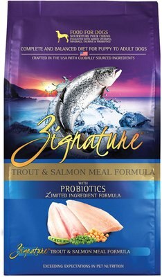 Zignature Limited Ingredient Formula Grain-Free Trout & Salmon Meal Dry Dog Food, slide 1 of 1