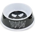 Buckle-Down Venom Face Icon Dog Bowls, White, 16-oz