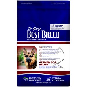 Dr. Gary's Best Breed Holistic German Dry Dog Food, 28-lb bag