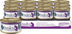 Blue Buffalo Basics Skin & Stomach Care Grain-Free Turkey & Potato Entree Indoor Adult Canned Cat Food, 3-oz...