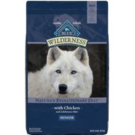 Blue Buffalo Wilderness Senior Chicken Recipe Grain-Free Dry Dog Food
